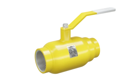Кран шаровый LD КШЦК Gas 050.040.Н/П.02. (приварка/муфта) стальной ст.20 Ду50 Ру40 МПа в Волгограде