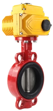 Затвор дисковый поворотный ABRA Ду50 Ру10/16 BUV-VF866D, межфланцевый, корпус - чугун, диск - нержавеющая сталь, с электроприводом, EPDM в Волгограде