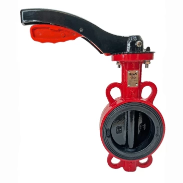 Затвор дисковый поворотный REON Ду65 Ру16 EPDM RSV81RED корпус - чугун, диск - чугун, рукоятка в Волгограде
